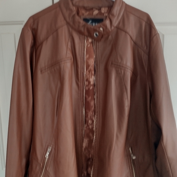 Guess Faux Leather Jacket 3X - Picture 8 of 14